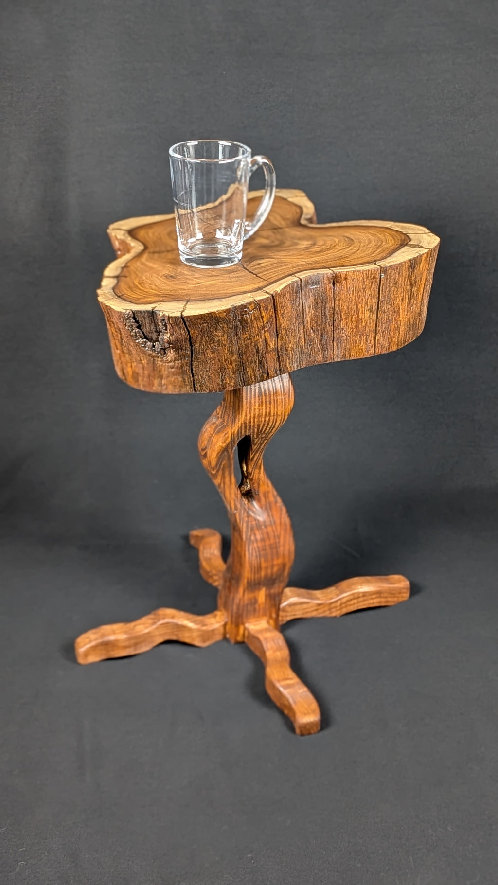 Solid Walnut accent table
