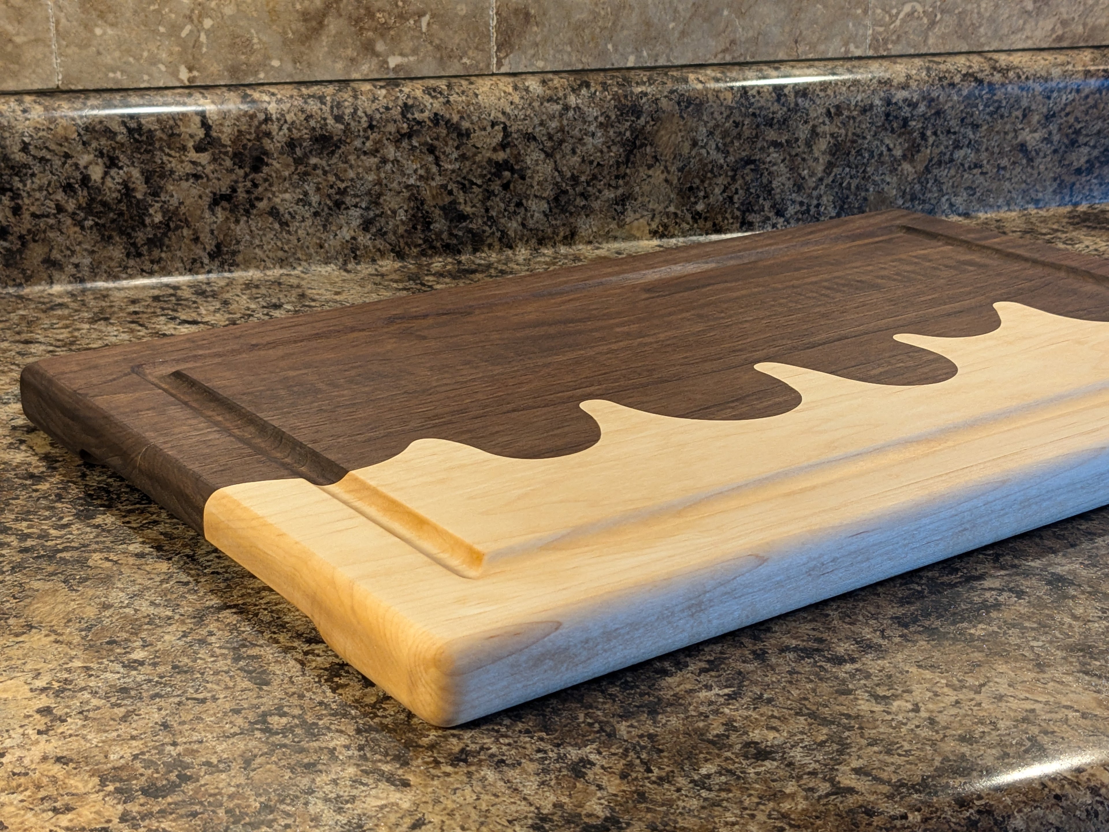 Melted Ice Cream full size cutting board