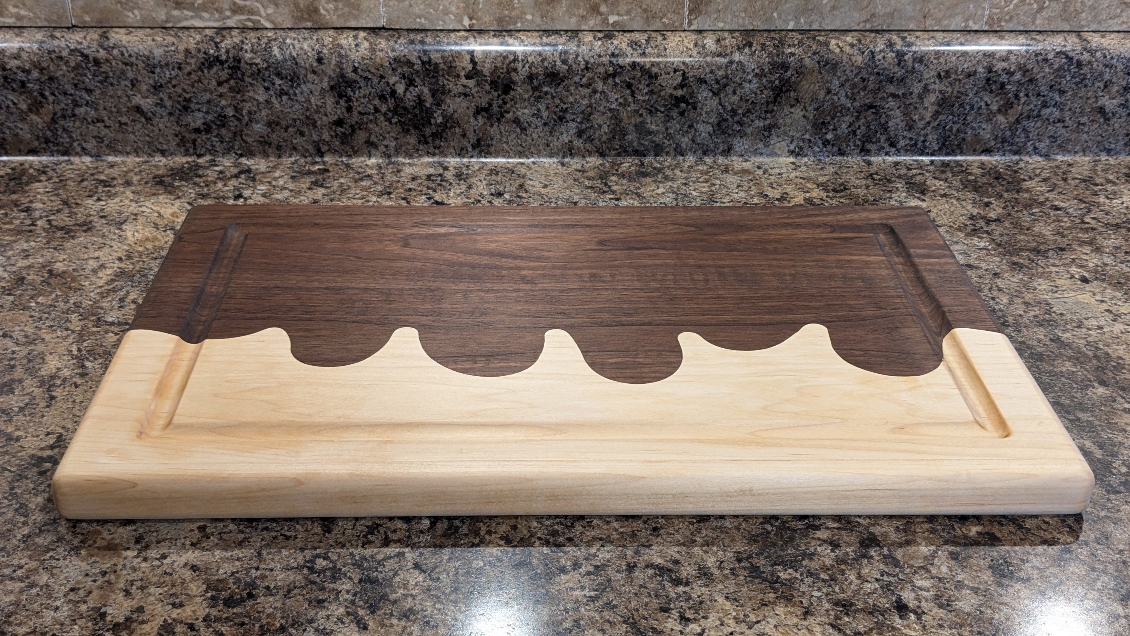 Melted Ice Cream full size cutting board