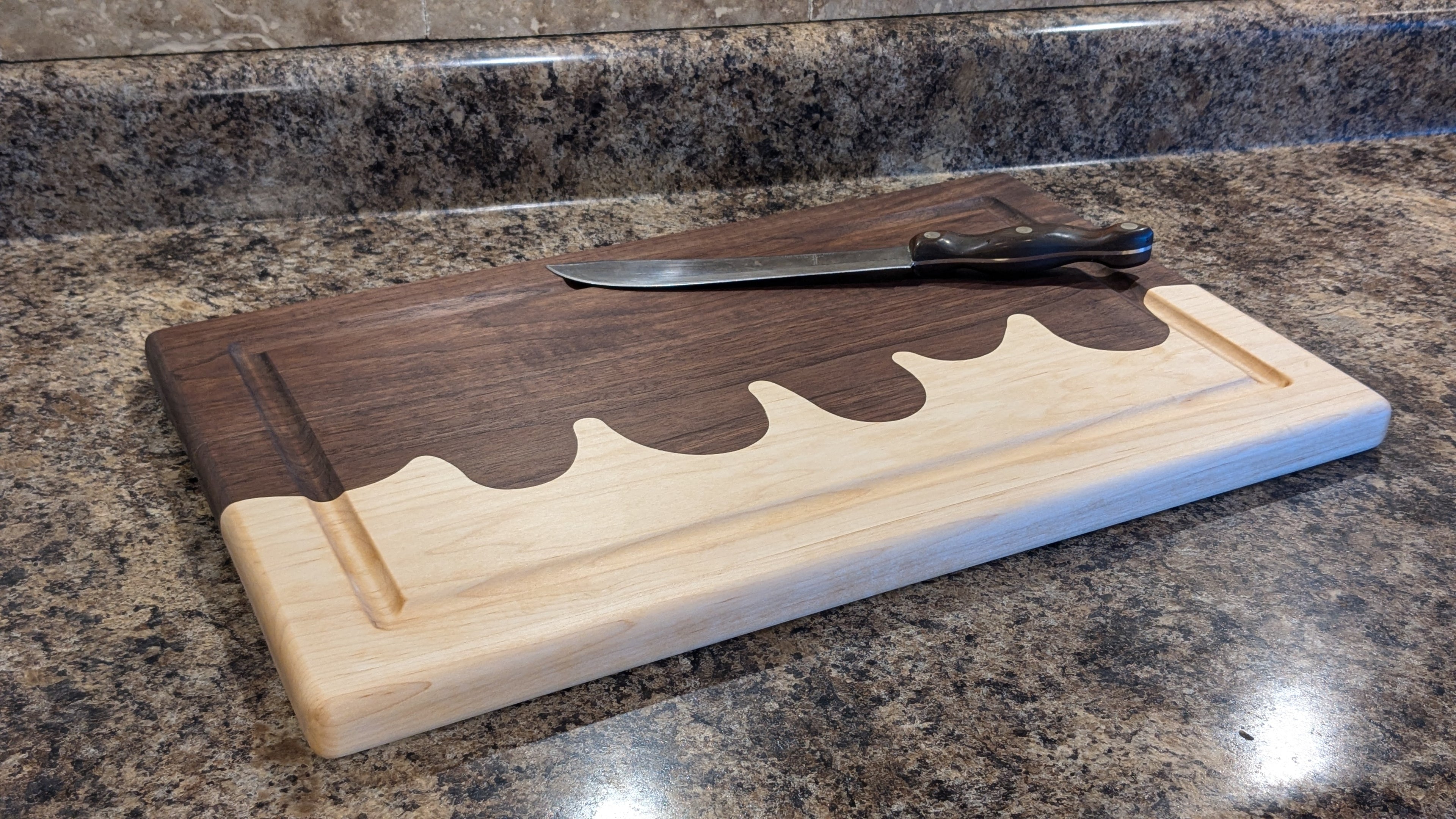 Melted Ice Cream full size cutting board