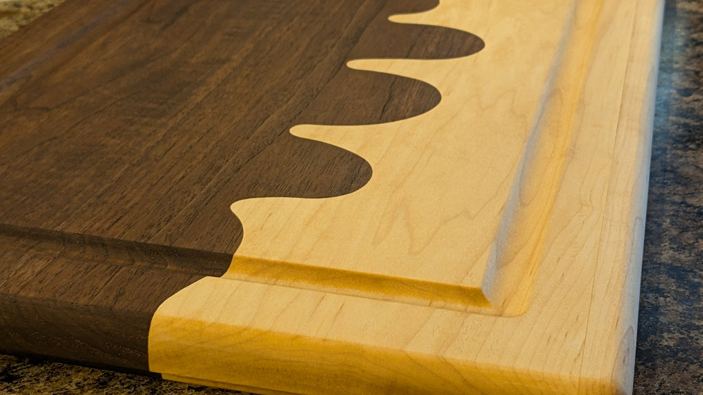 Melted Ice Cream full size cutting board