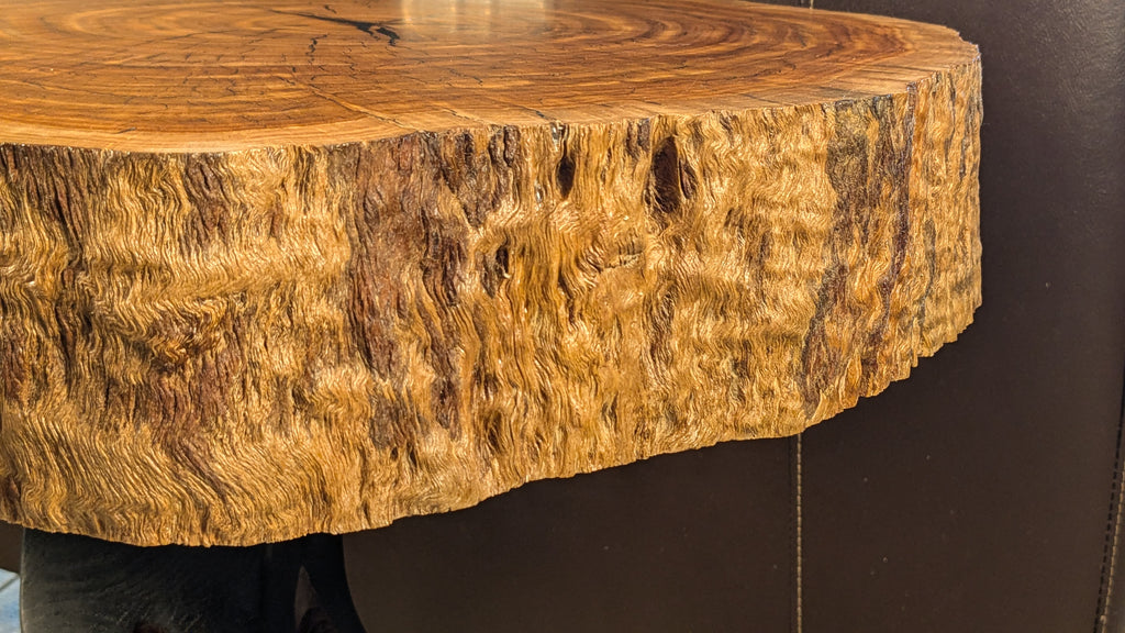 Live edge Oak accent table