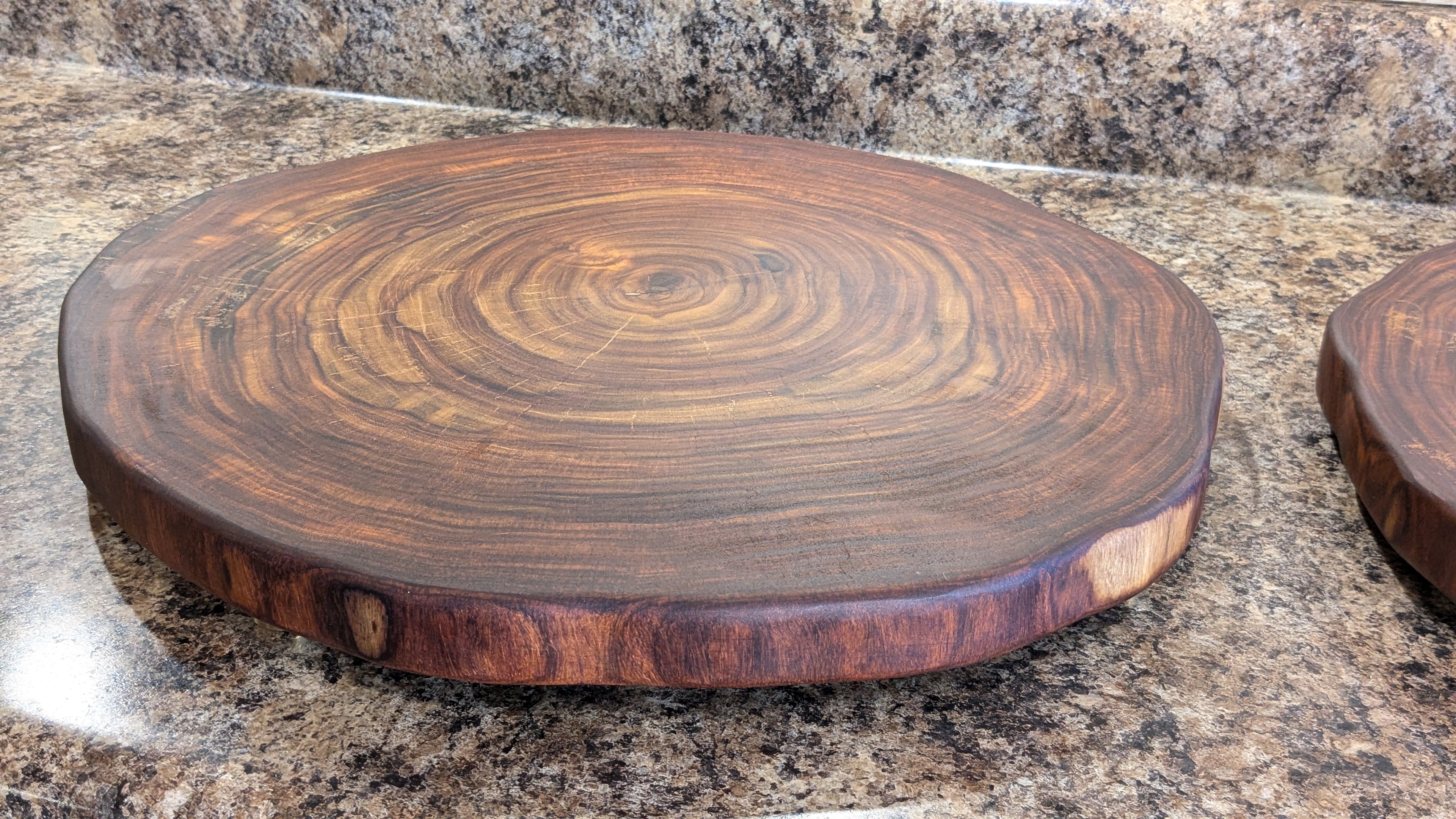 Solid Walnut end grain cutting board