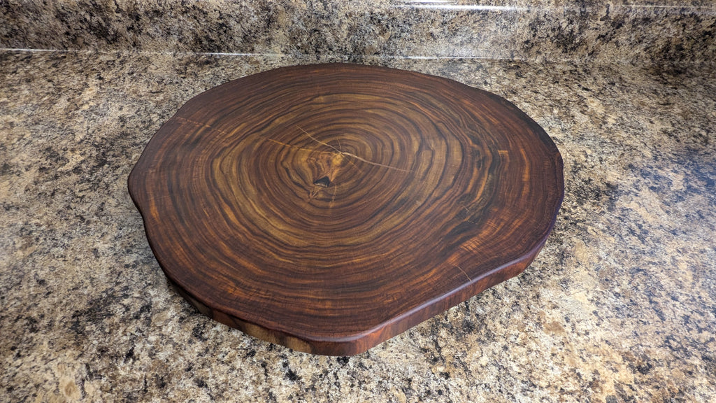 Solid Walnut end grain cutting board