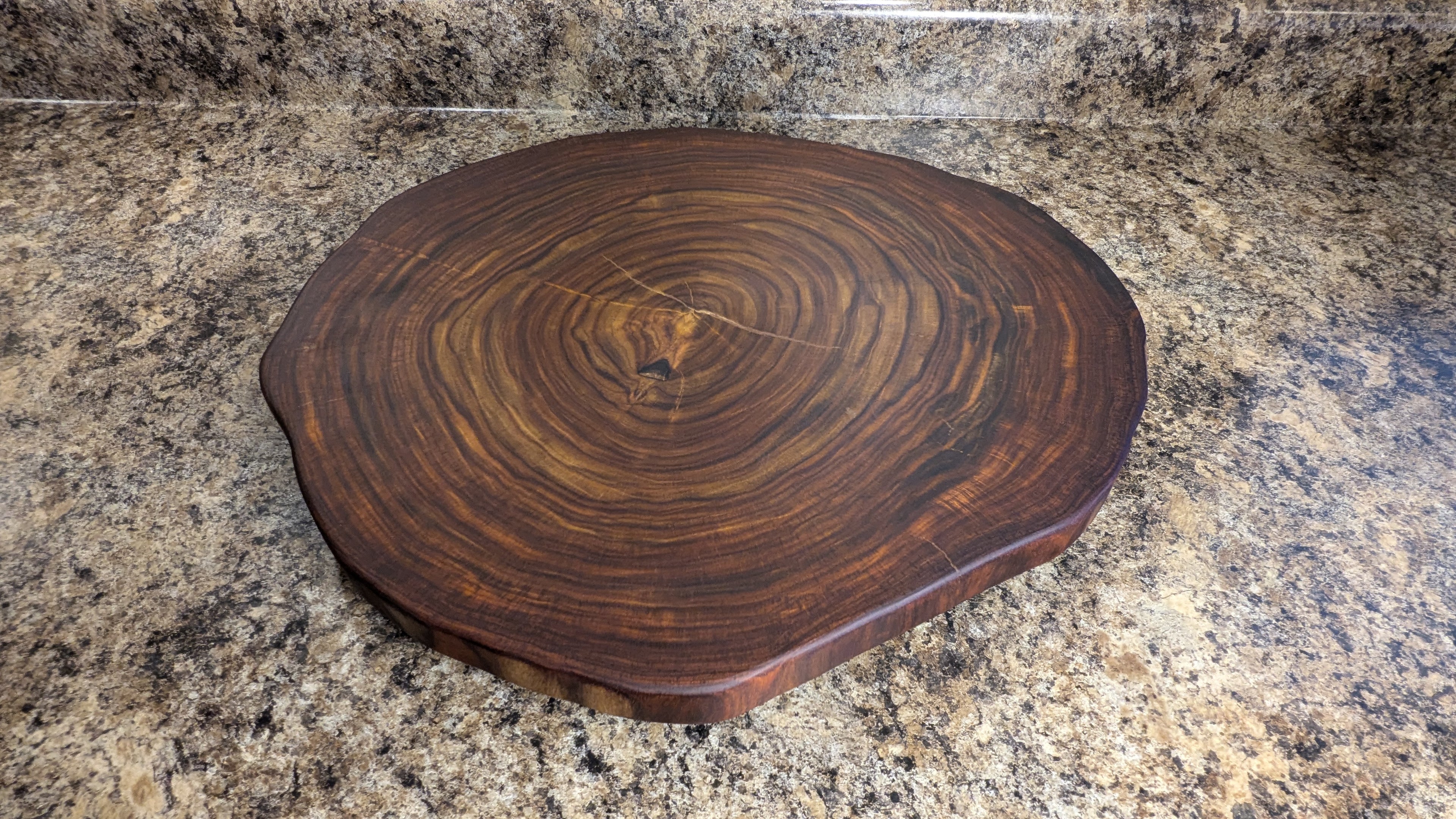 Solid Walnut end grain cutting board