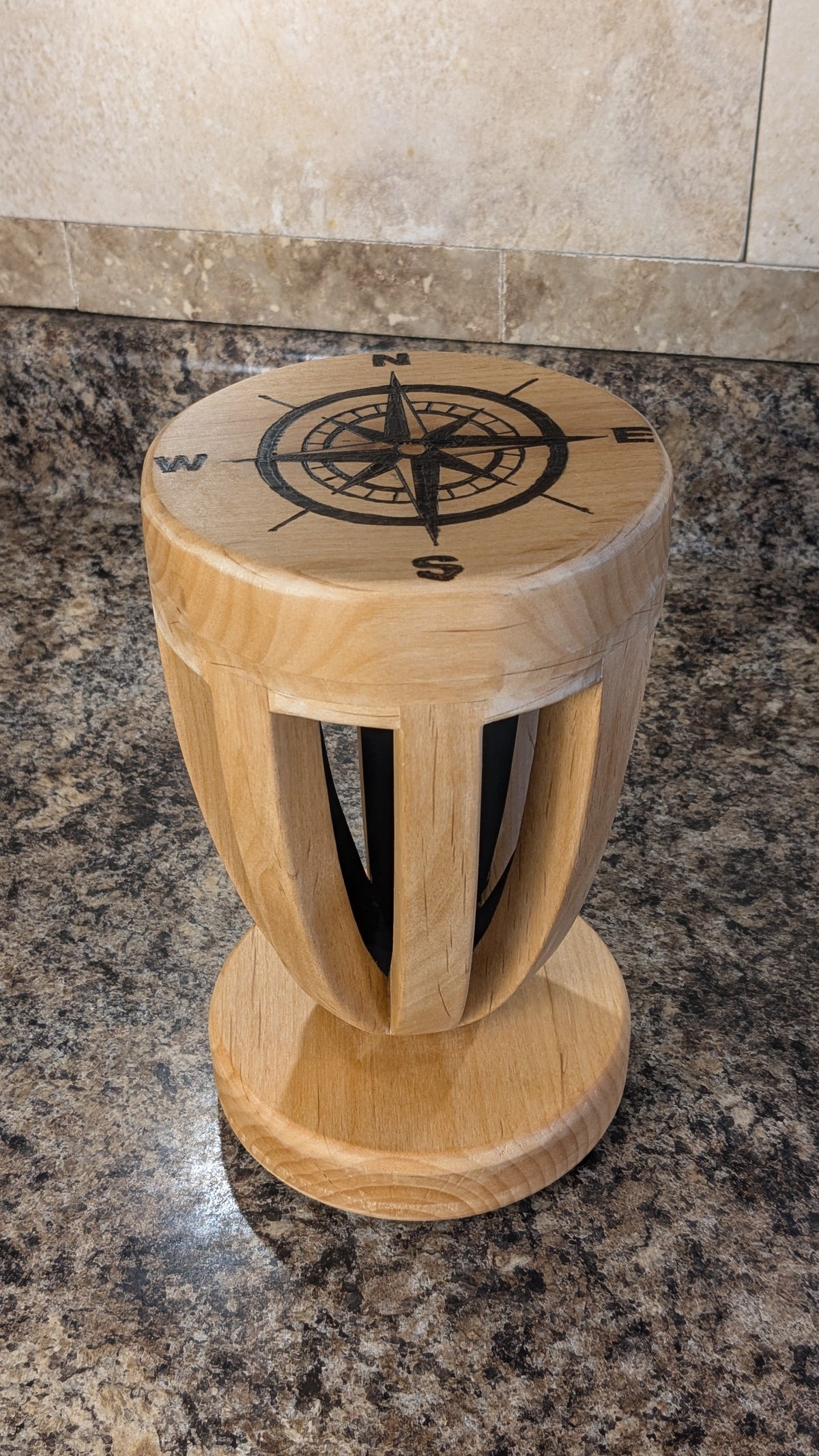 Nautical Themed magnetic knife holder