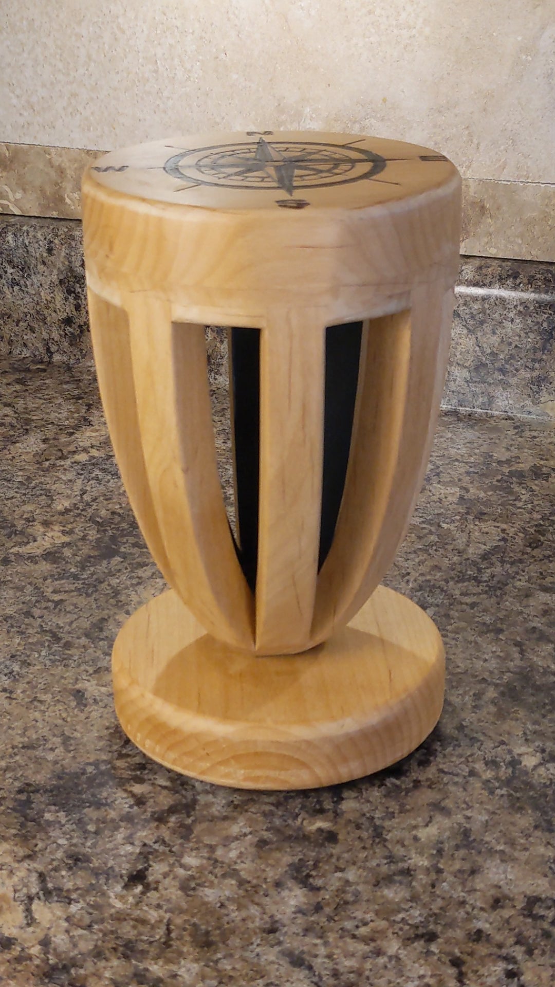 Nautical Themed magnetic knife holder